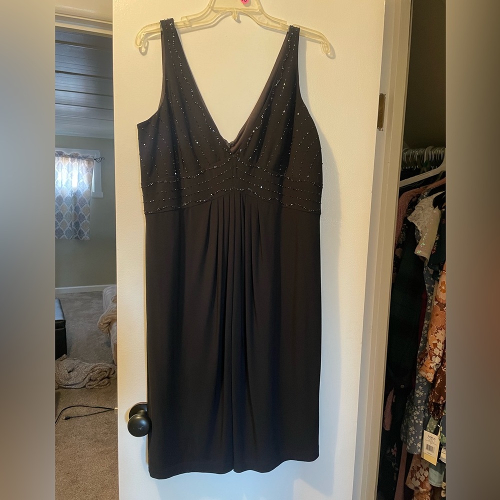 Little black sparkly dress